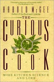 Cover of The curious cook by Harold McGee