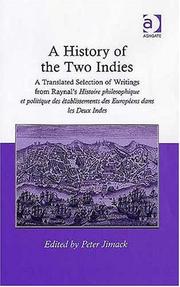Front cover of A history of the two Indies by Raynal abbé