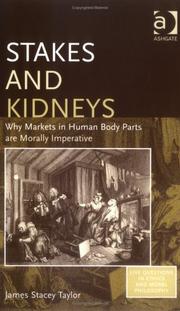 Front cover of Stakes And Kidneys by James Stacey Taylor