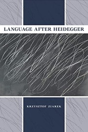 Cover of Language after Heidegger by Krzysztof Ziarek