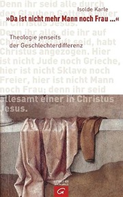 Front cover of "Da ist nicht mehr Mann noch Frau - " by Isolde Karle