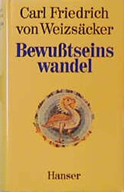 Cover of Bewusstseinswandel by Carl Friedrich Von Weizsäcker
