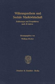 Cover of Währungsreform und soziale Marktwirtschaft by Gesellschaft für Wirtschafts- und Sozialwissenschaften, Verein für Socialpolitik. Jahrestagung