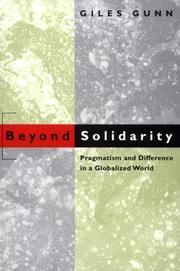 Cover of Beyond Solidarity by Giles B. Gunn
