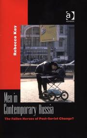 Front cover of Men in contemporary Russia by Rebecca Kay