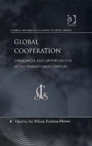 Front cover of Global cooperation by Sai Felicia Krishna-Hensel