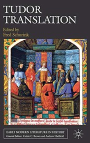Cover of Tudor translation by Fred Schurink