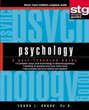 Cover of Psychology by Frank J. Bruno