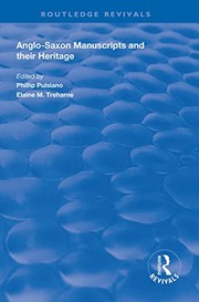 Cover of Anglo-Saxon Manuscripts and Their Heritage by Phillip Pulsiano