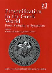 Front cover of Personification in the Greek world by Emma Stafford