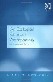 Cover of An ecological Christian anthropology by E. M. Conradie