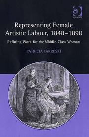 Front cover of Representing female artistic labour, 1848-1890 by Patricia Zakreski