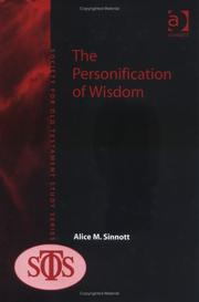 Front cover of The personification of Wisdom by Alice M. Sinnott