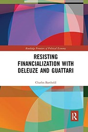 Front cover of Resisting Financialization with Deleuze and Guattari by Charles Barthold