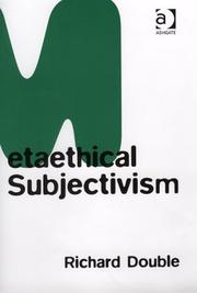 Cover of Metaethical subjectivism by Richard Double