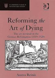 Front cover of Reforming the art of dying by Austra Reinis