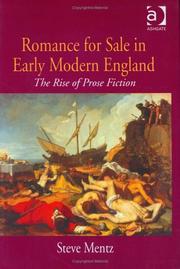 Cover of Romance for sale in early modern England by Steve Mentz
