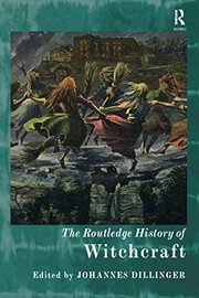 Front cover of Routledge History of Witchcraft by Johannes Dillinger