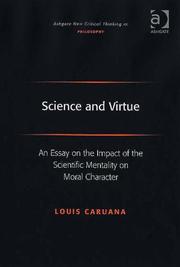 Cover of Science and virtue by Louis Caruana
