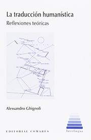 Front cover of La traducción humanística by Alessandro Ghignoli