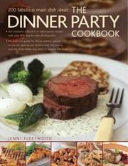 Front cover of Dinner Party Cookbook by Jenni Fleetwood