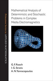 Front cover of Mathematical analysis of deterministic and stochastic problems in complex media electromagnetics by G. F. Roach