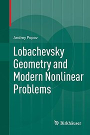 Cover of Lobachevsky Geometry and Modern Nonlinear Problems by Andrey Popov