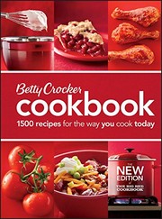 Front cover of Betty Crocker Cookbook by Betty Crocker