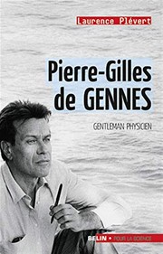 Front cover of Pierre-Gilles de Gennes by Laurence Plévert