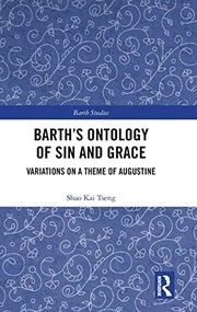 Front cover of Barth's Ontology of Sin and Grace by Shao Kai Tseng
