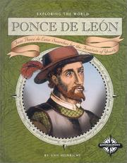 Cover of Ponce De León by Ann Heinrichs