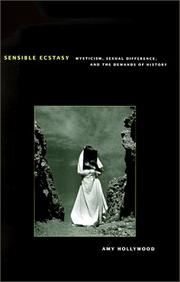 Cover of Sensible Ecstasy by Amy Hollywood