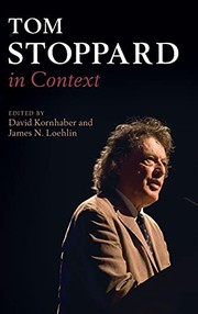 Cover of Tom Stoppard in Context by David Kornhaber