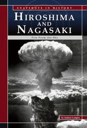 Front cover of Hiroshima and Nagasaki by Andrew Langley