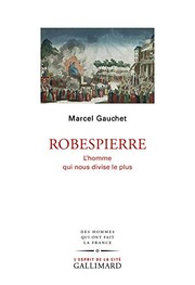 Cover of Robespierre by Marcel Gauchet