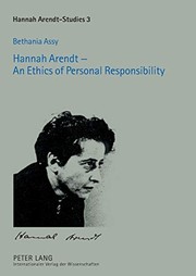Cover of Hannah Arendt by Bethania Assy