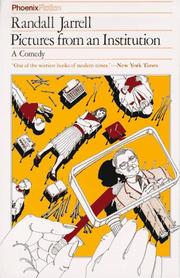 Cover of Pictures from an institution by Randall Jarrell