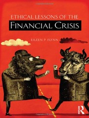 Cover of Ethical lessons of the financial crisis by Flynn, Eileen P.