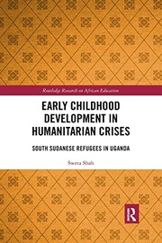 Front cover of Early Childhood Development in Humanitarian Crises by Sweta Shah