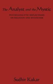 Front cover of The Analyst and the Mystic by Sudhir Kakar