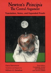 Front cover of Newton's Principia, the central Argument by Dana Densmore