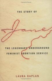 Front cover of The Story of Jane by Laura Kaplan
