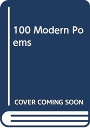 Front cover of 100 modern poems by Selden Rodman