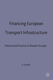 Front cover of Financing European Transport Infrastructure by Sheila Farrell