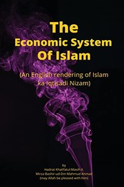 Cover of The economic system of i.e. [in] Islam by Taqī al-Dīn Nabhānī