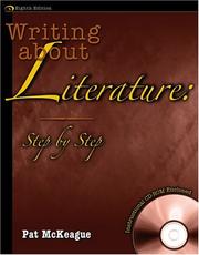 Front cover of Writing about Literature by Patricia M. Mckeague
