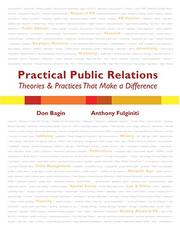 Cover of Practical public relations by Don Bagin