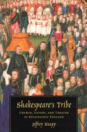 Cover of Shakespeare's tribe by Jeffrey Knapp