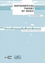 Front cover of Mathematical theory of music by Franck Jedrejewski