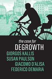 Front cover of Case for Degrowth by Giorgis Kallis